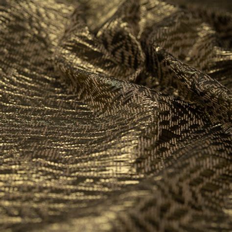 Midas Touch Metallic Brocade Fabric 